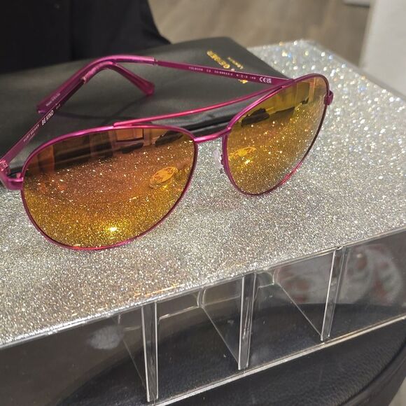 Kurt Geiger London Shoreditch Aviator Sunglasses - Picture 7 of 10